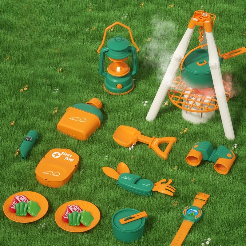 

Outdoor Adventure Camping Picnic Set Children's Science Experiment Telescope Insect Observation Box Toy