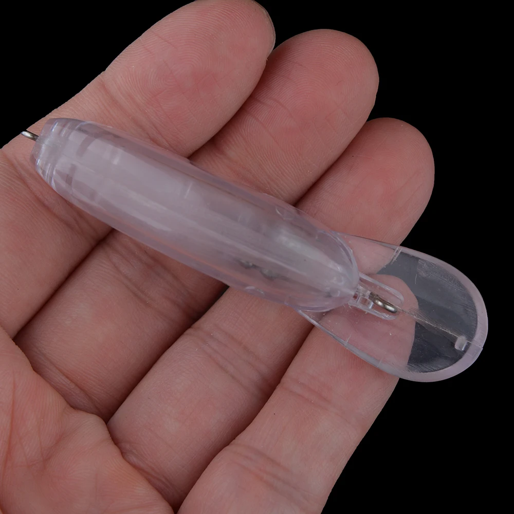 Chan’sHuang 20PCS Unpainted Blanks Bait 9.3g/75mm Flat Side Crankbait DIY Handmade Artificial Fishing Lure Tackle