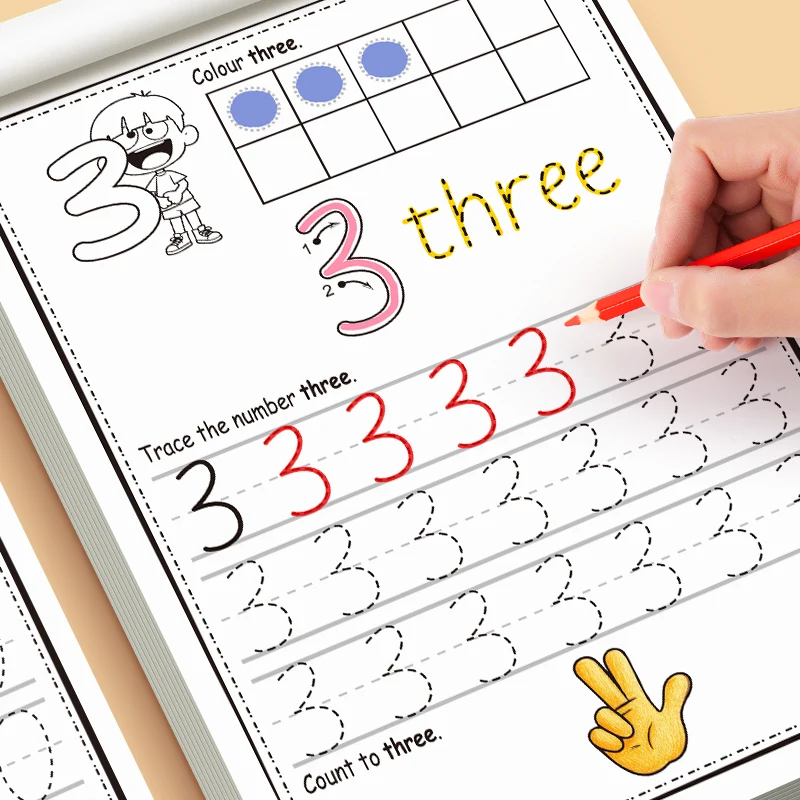 Numbers Workbook 0-30: Fun Tracing, Coloring & Counting Exercises for Kids to Master Number Recognition, Early Math Skills