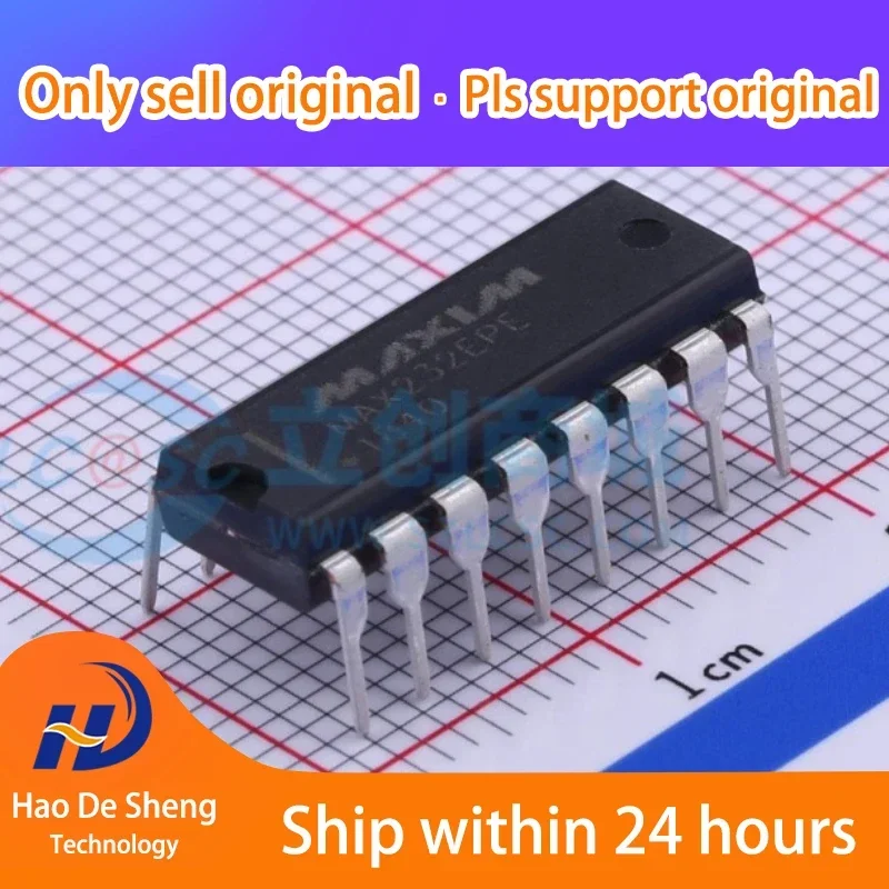 

10PCS/LOT MAX232EPE+ DIP-16 New Original in Stock