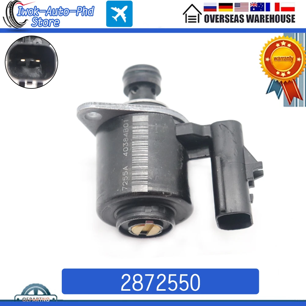 2872550 High Pressure Fuel Pump Regulator Suction Control SCV Valve Reparatursatz Pumpe-Duse-Einheit for Cummins F00ZC99140