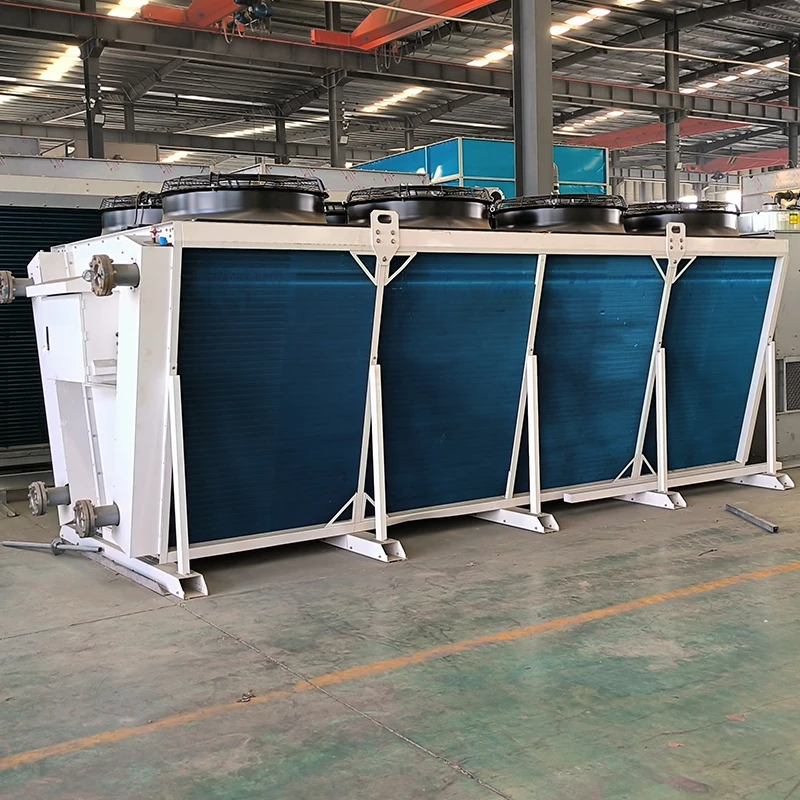 Industrial Dry Cooler Water Fan Tube Fin Heating Radiator Dry Cooler 380V Operating Voltage Cooling Function Coil