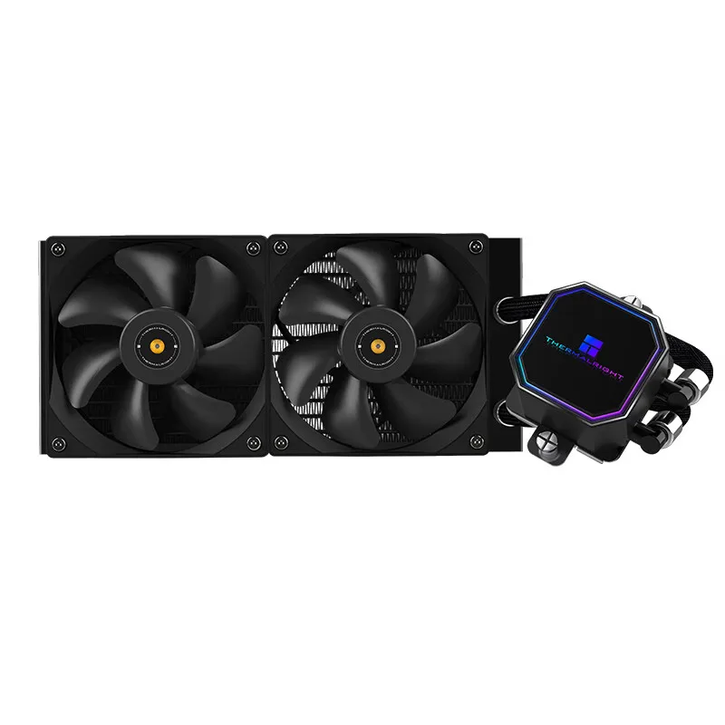 Thermalright Frozen Prism 240 Black ARGB Water Cooled Radiator 5V 3PIN CPU Integrated Liquid Fan LGA1700 115x 1200 2011 AM4 AM5