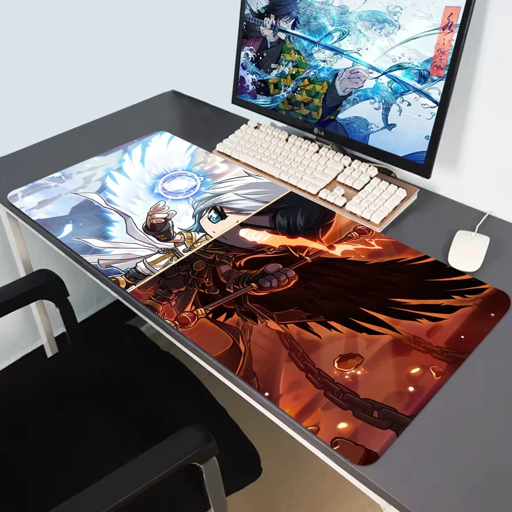 

Game Maplestory Mouse Pad Cute Pink Kawaii Gamers Accessories Mouse Mats Mausepad Gamer Mousemat Gaming Anime Rug Office Carpet