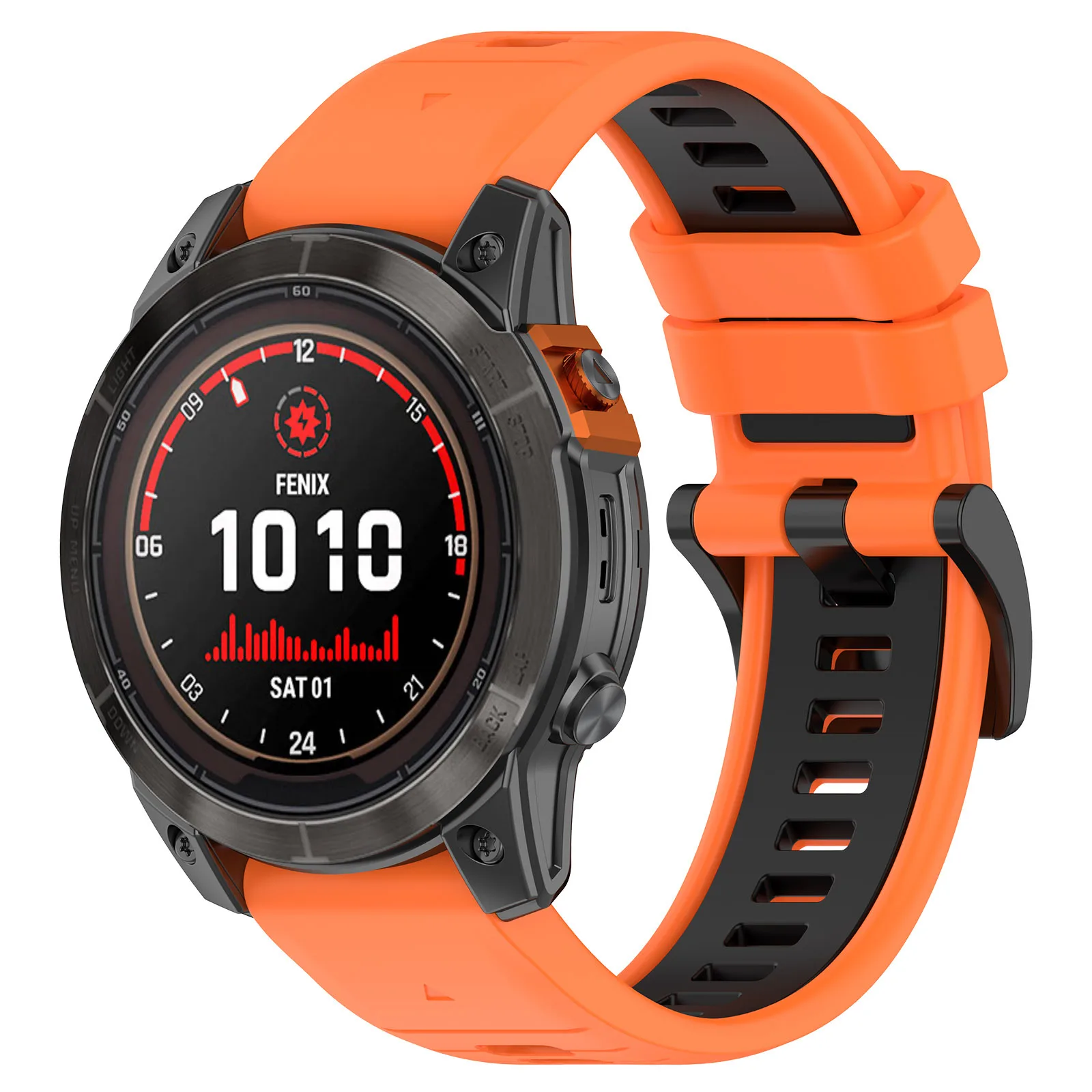 Pulseira de silicone de 22mm para garmin fenix 8/e/7/6 pro/quatix 5/epix/instinct/marq/965 955 pulseira de relógio inteligente
