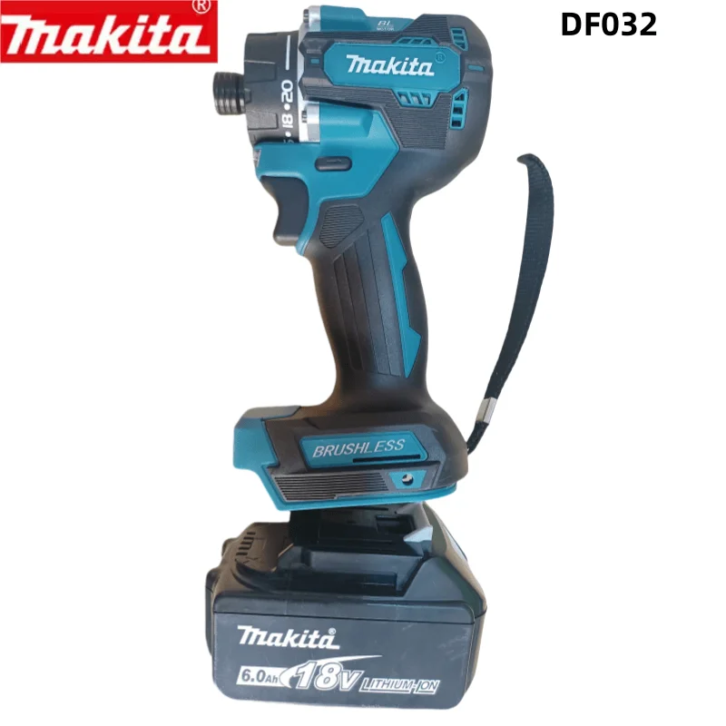 Makita Wireless Drill DF032D 18V Hand-held Variable Speed Brushless Electric Wrench Brushless Variable Speed Electric Drill Bit