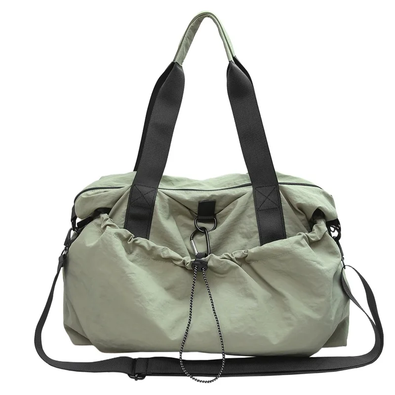 

Lightweight Large-Capacity Women's Duffle Bag - Minimalist Drawstring, Multi-Functional for Gym Travel