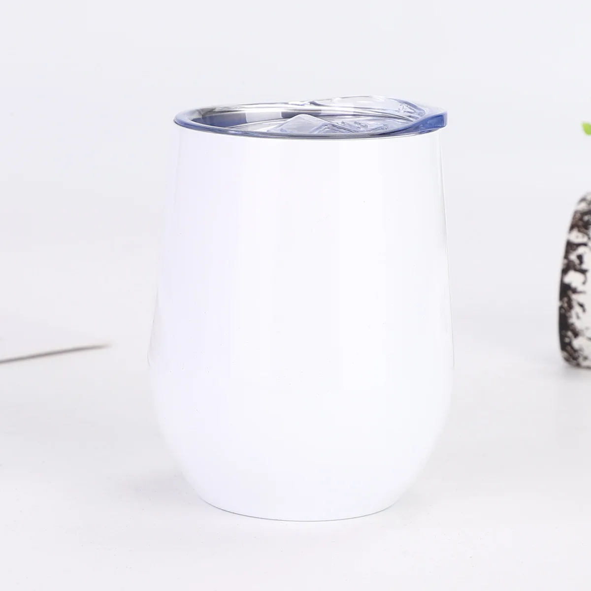 1pc Sublimation Wine Tumblers Blanks Straight Stainless Steel Insulated Mug Sublimation Cups Mugs For Full Wrap Heat Transfer Wi