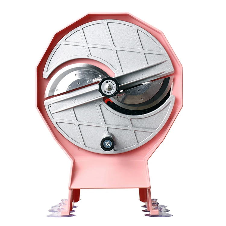 Easy Operation Manual Control Double Slot Plastic Case Food Slices Fruits Vegetables Slicer Cutter