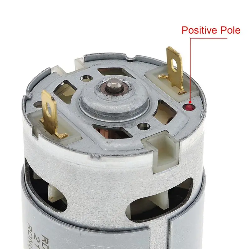 8X 21V RS550 Motor Brushed Motor 14 Teeth Suitable For 4/6 Inch Cordless Mini Logging Saw Chainsaw Tool Accessories-[LUCK 9]