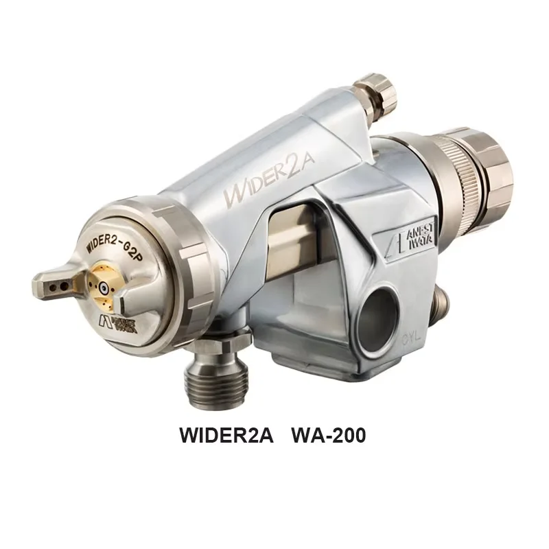 New Brand Anest Wider2A(old WA200) Large Pattern Width Automatic Paint Air Pneumatic Spray Gun WA-200