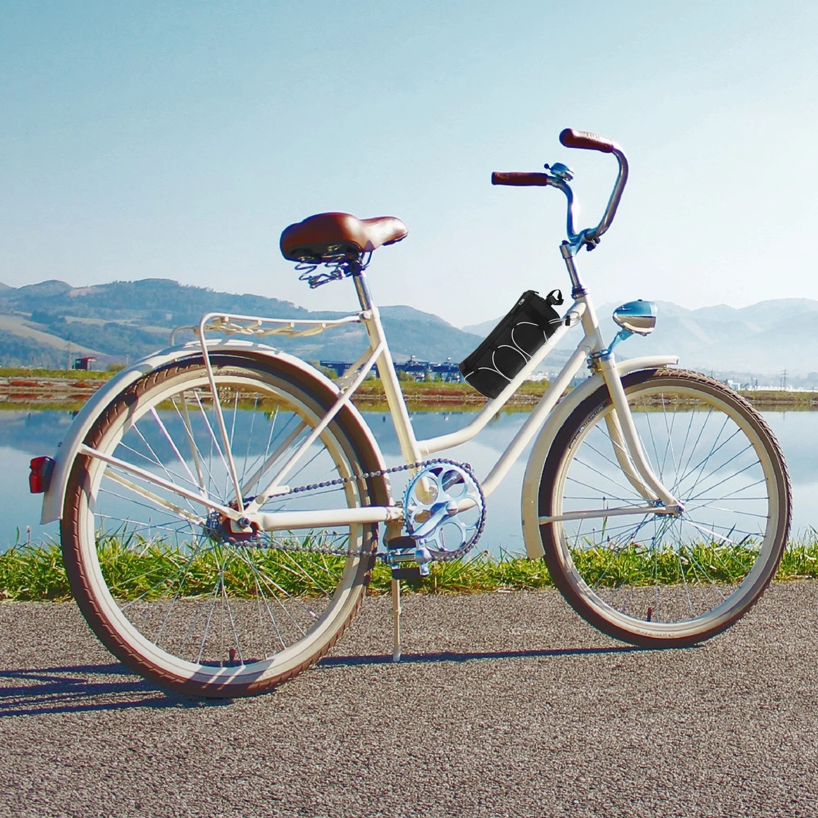 

Top Tube Bag Front Frame Bicycle Accessories Large Holder Cloth Mountain Bike Electric Vehicles Stroller Outdoor Sports