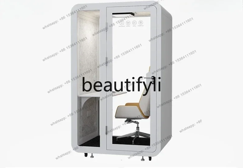 yj9 Camera insonorizzata Studio di registrazione mobile domestico Cabina telefonica per ufficio Sala insonorizzata Sala pianofor