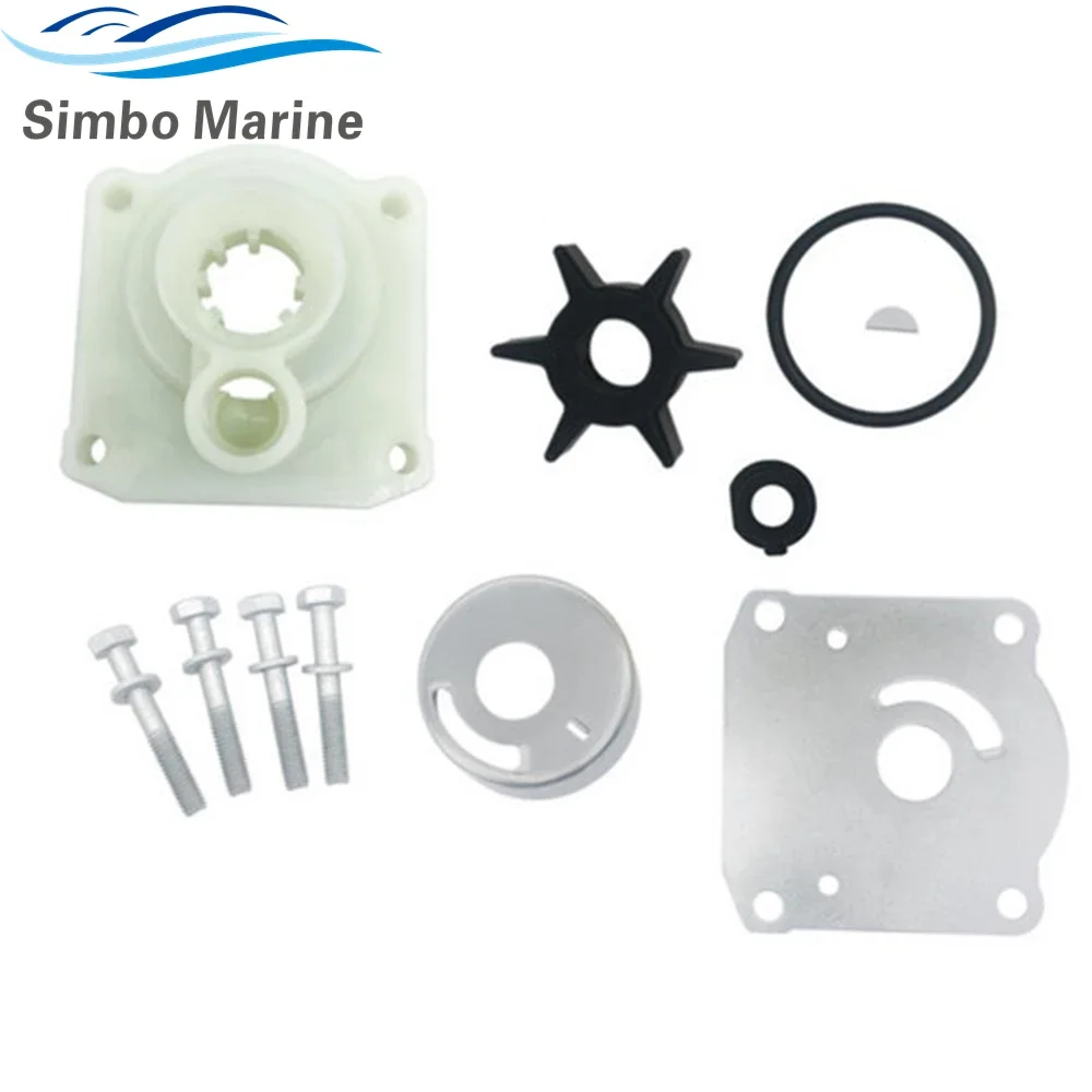 61N-W0078-11 Water Pump Impeller Repair Kit For Yamaha Outboard 4-Stroke 25hp 30hp Ship Marine Boat Engine Part 61N-W0078-14-00