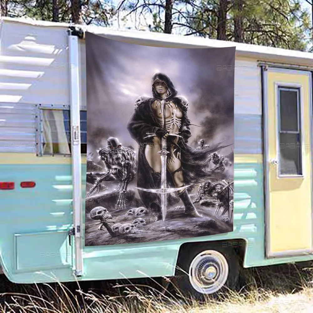 Luis Royo Kunst Banner Ins Stil Outdoor Party Dekoration Atmosphäre Flagge