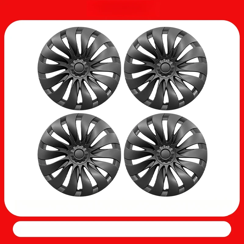 High Quality 4PCS 18 Inch New Storm Style Hub Caps, Full Rim Covers Wheel Cover Accessories Designed for Standard Version