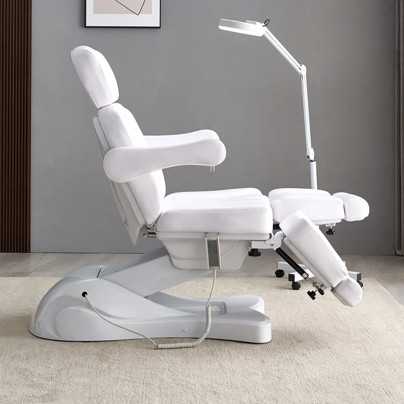 Multifunctional special rotating tattoo chair for lifting electric beauty bed