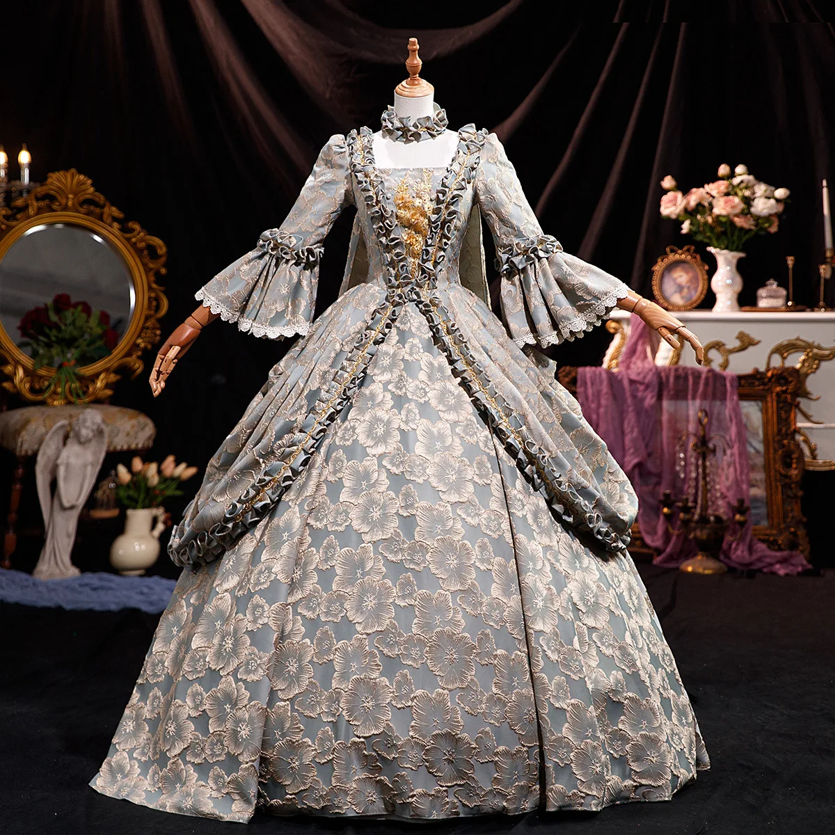 ロシア宮廷ドレスドラマ舞台衣装仮面舞踏会写真キャットウォーク年次総会 Vestidos Para Mujer Elegantes Fiesta Cortos