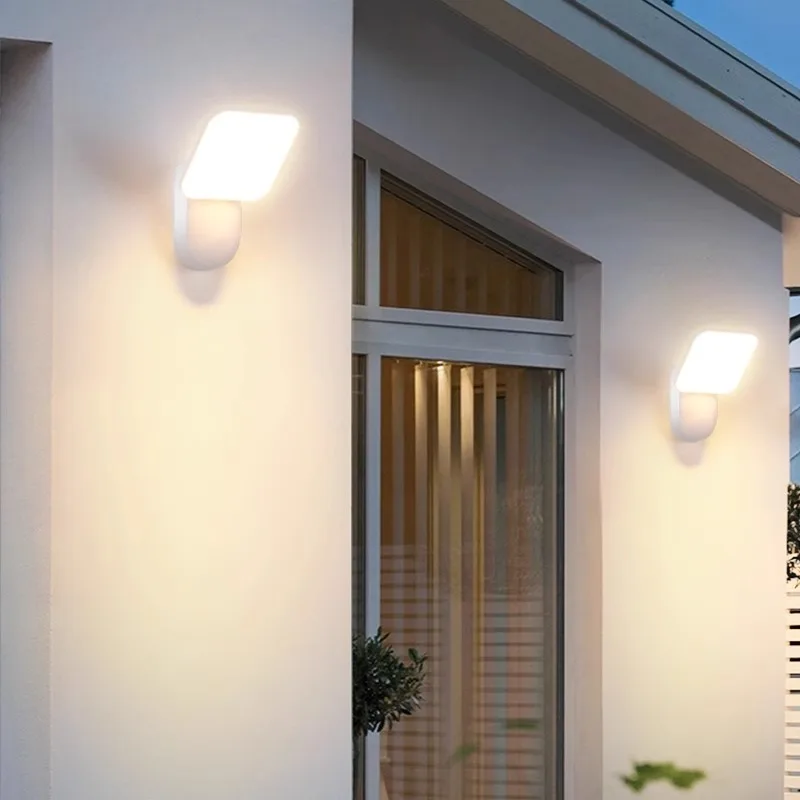 

Светодиодный настенный светильник Pir с датчиком движения IP65, водонепроницаемый, 12 Вт, внутреннее и наружное бра, спальня, гостиная, двор, коридор, вход