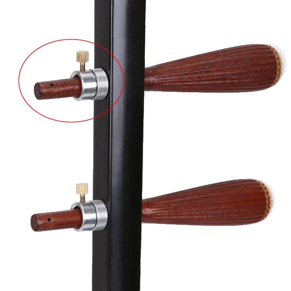 

2 Pieces Erhu Non-Slip Shaft Lock Buttons Strap Lock Replacement Prevent Slippery Buckle Musical Instrument Parts