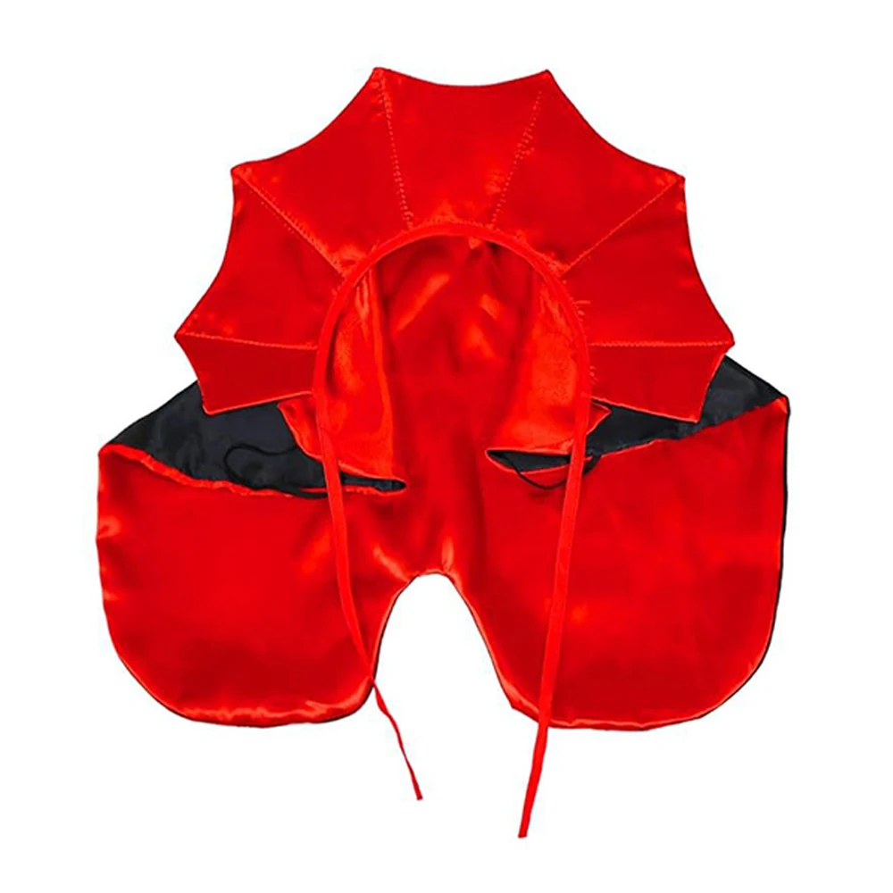 Spooky Halloween Vampire Cat and Dog Fashion, Perfect Party and Festive Halloween Pet Cape and Hat Costume, Clothes for Pets