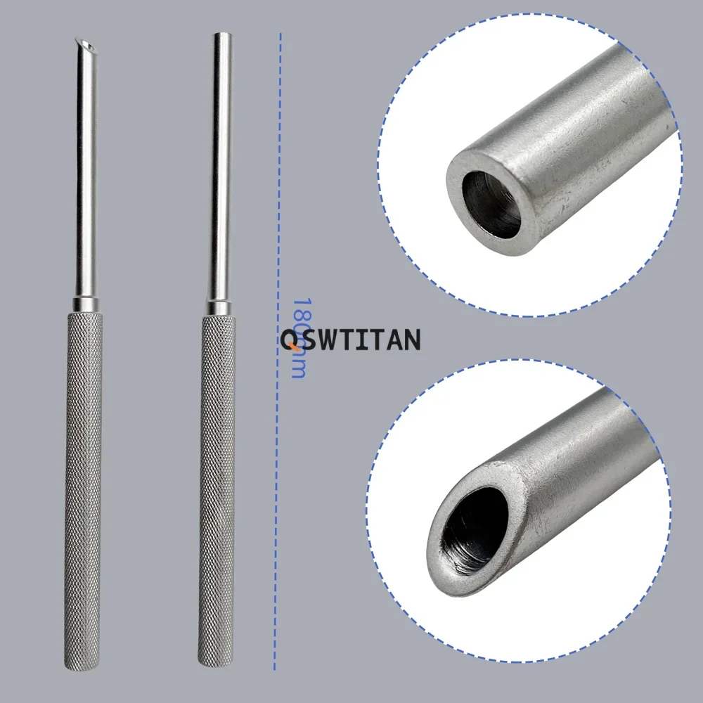 Stainless Steel Kirschner Wire Punch Pin Punch Pet Surgical Instruments Autoclaveable