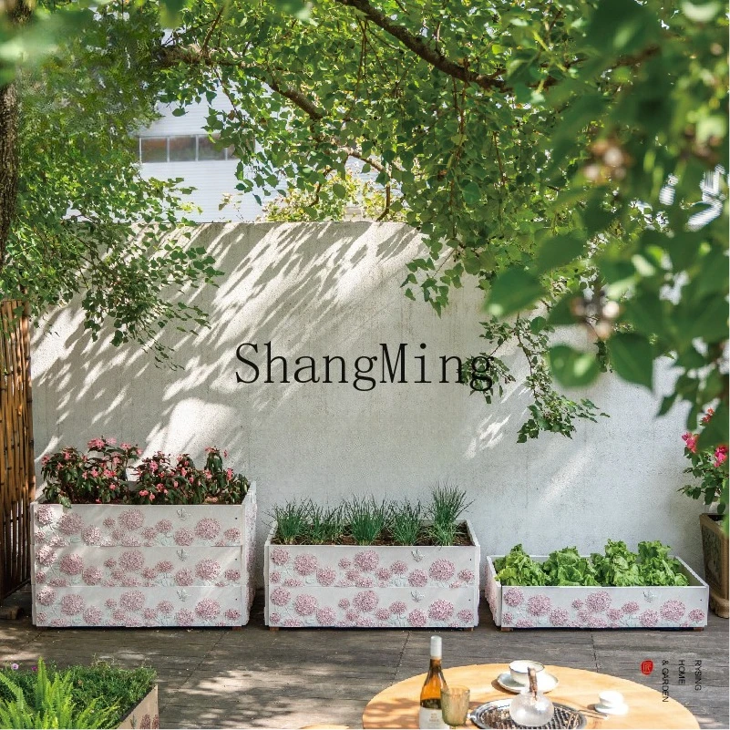 

LXY outdoor lawn guardrail vegetable garden flower bed wall balcony courtyard decoration