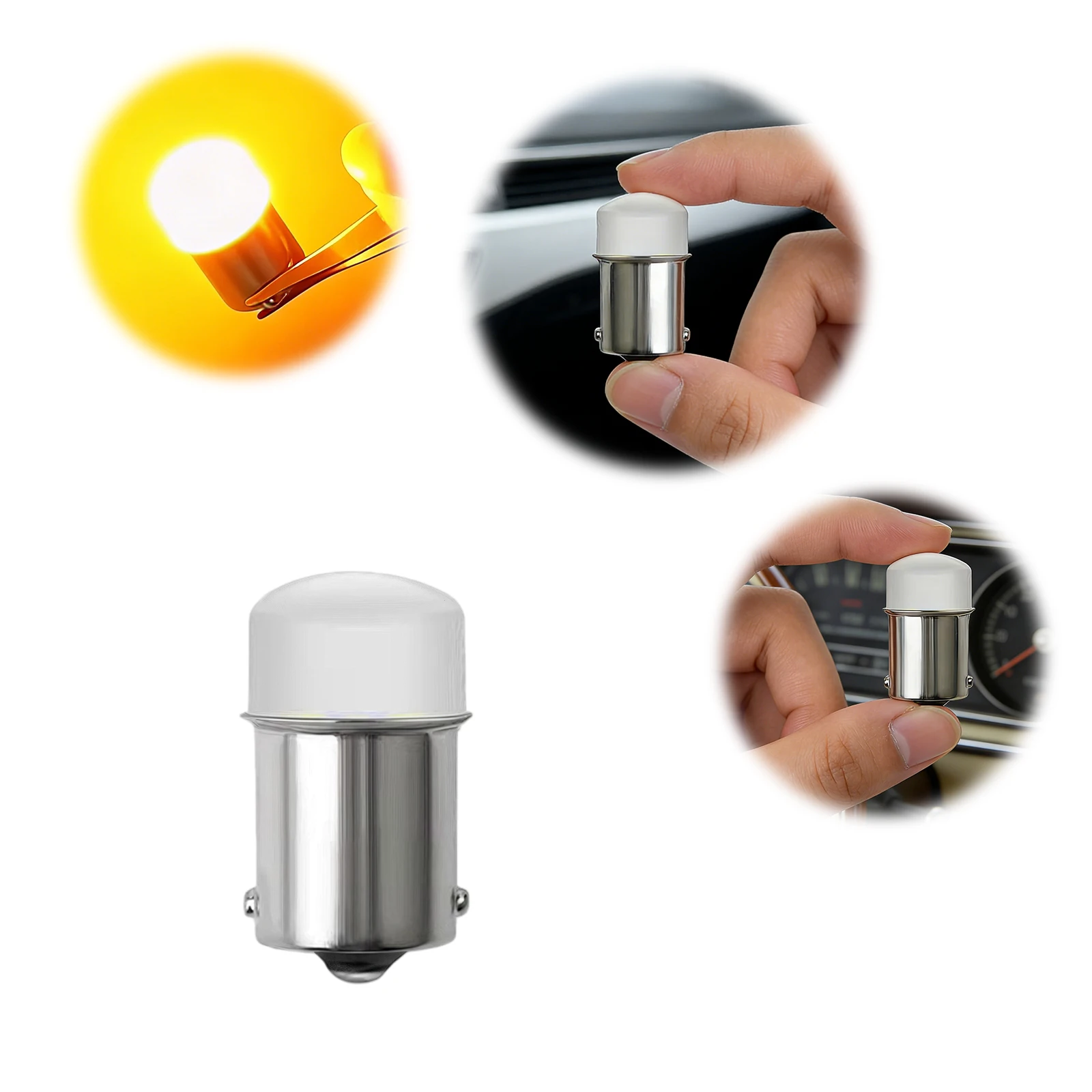2Pcs 12V 1156/1157 LED Bulbs Vehicle Lighting Accessories Led Bulb Reverse Light for Back Up Reverse Lights Brake Tail Lights