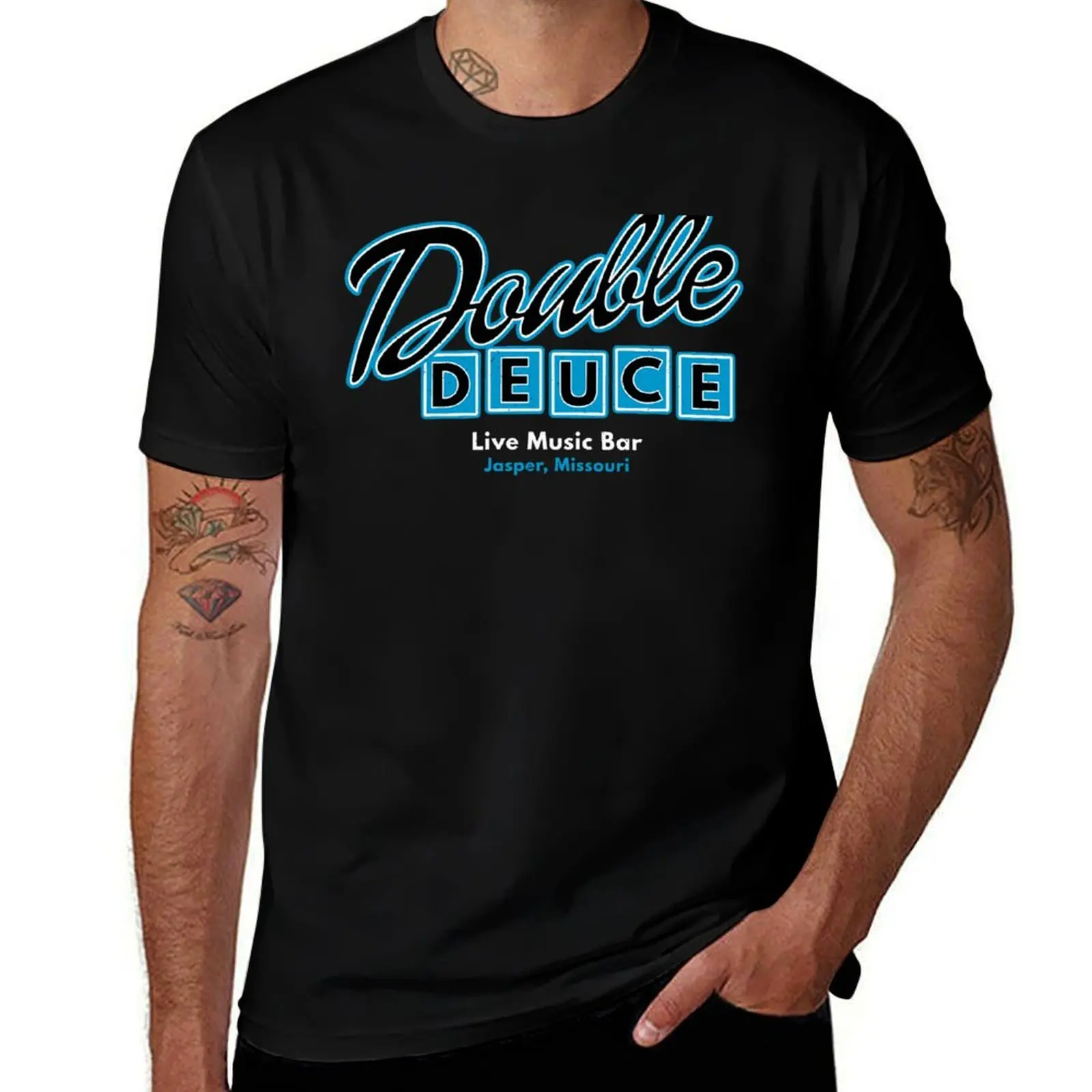 Double Deuce T-Shirt Fitness Training Breathable Tee T-Shirt