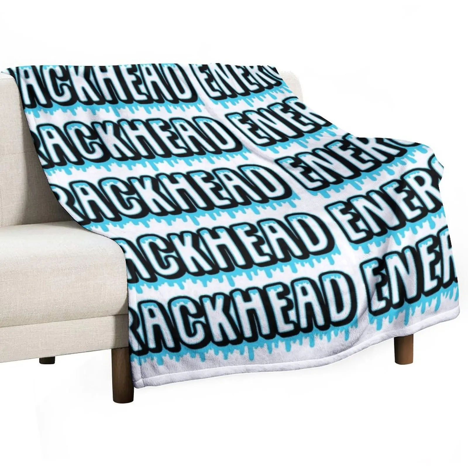 Crackhead Energy Throw Blanket Baby Bed covers Blankets