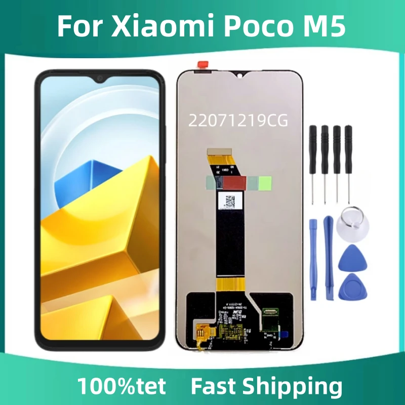 

6.58" IPS For Xiaomi Poco M5 Lcd Touch Panel Digitizer Assembly For POCOM5 Display With Frame