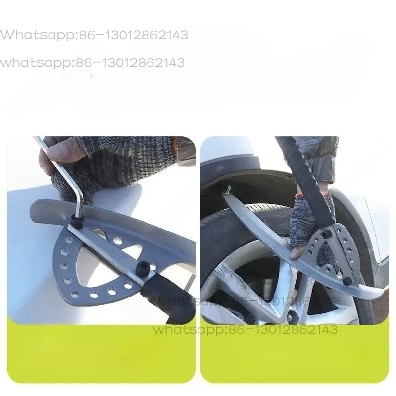 Car dent repair high hardness slide bar with a variety of M8 interface replacement heads multi-angle crowbar fender repair tool