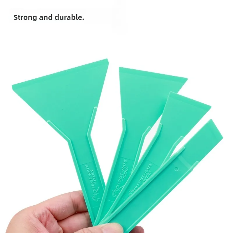 TOFAR 4PCS/Kit Vinyl Wrap Stick Plastic Squeegee for Car Glue Stickers Remover Auto Go Corner Scraper Window Glass Cleaning Tool