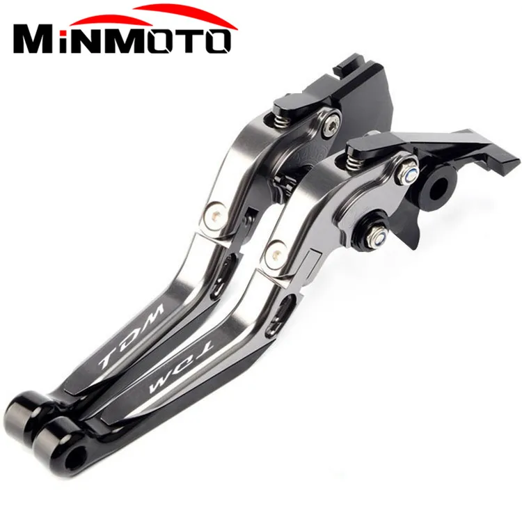 LOGO TDM For Yamaha TDM 850 TDM850 1991-2001 1999 2000 Motorcycle Accessories Adjustable Brakes Clutch Levers Handle Bar