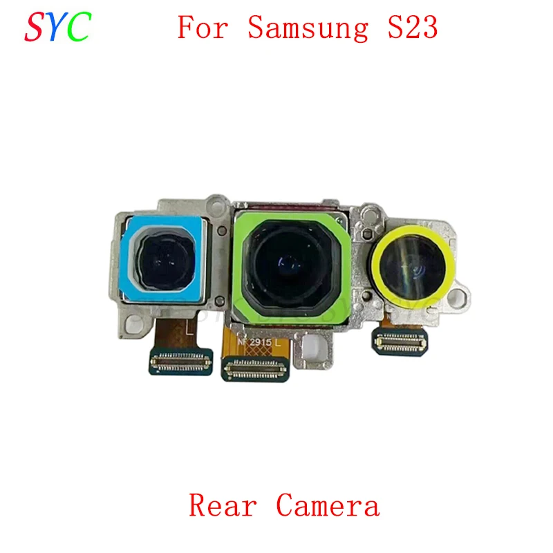 Rear Front Camera Flex Cable For Samsung S23 S911 S23 Plus S916 Back Main Big Small Camera Module Repair Parts