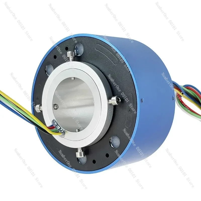 Inner hole 60mm Outer hole 130mm Via hole Slip ring Wholesale Rotary non-winding conductive connector