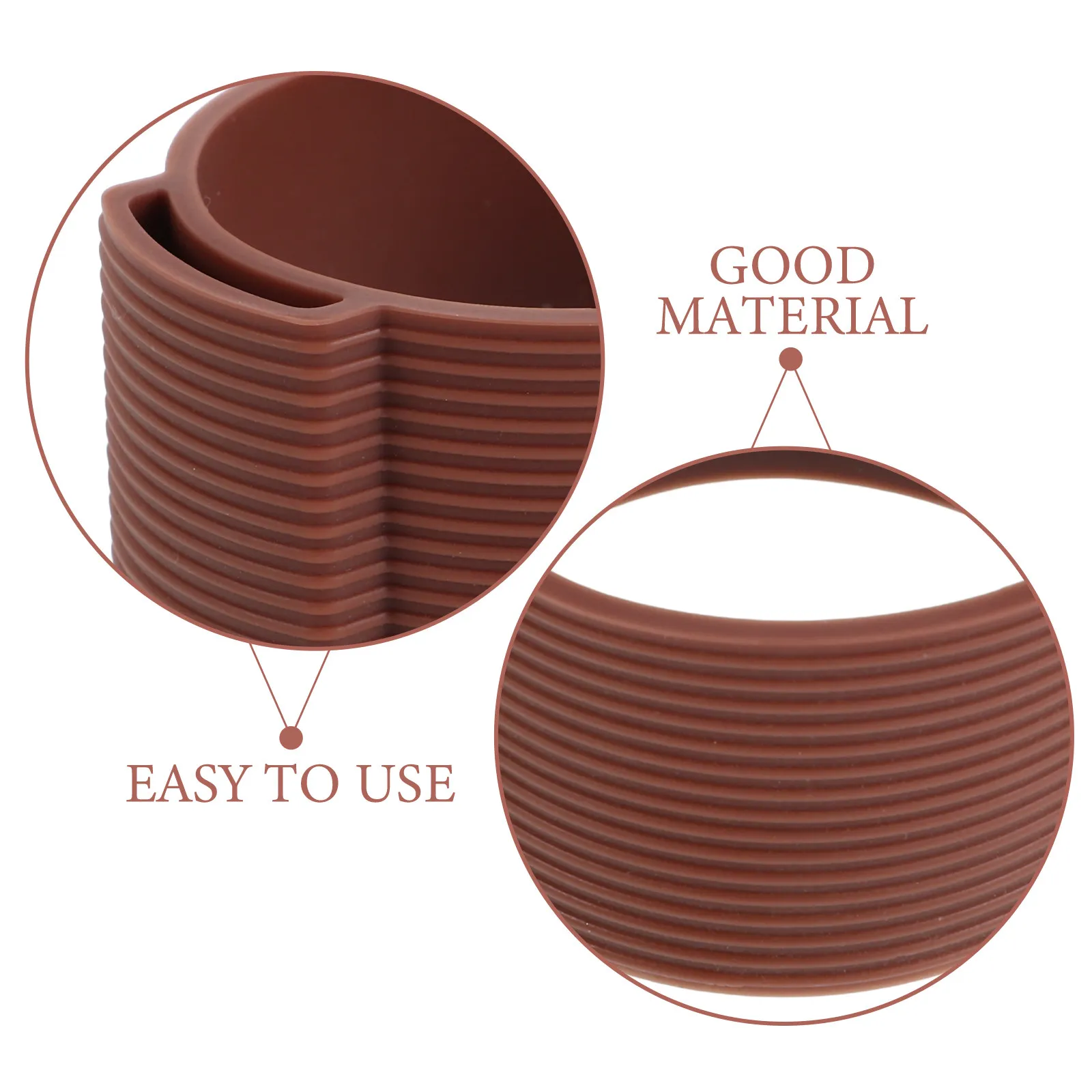 Snug Fit Silicone Sleeve for Manual Coffee Grinder Protective Cover for Hand Crank Portable Grinders Lightweight