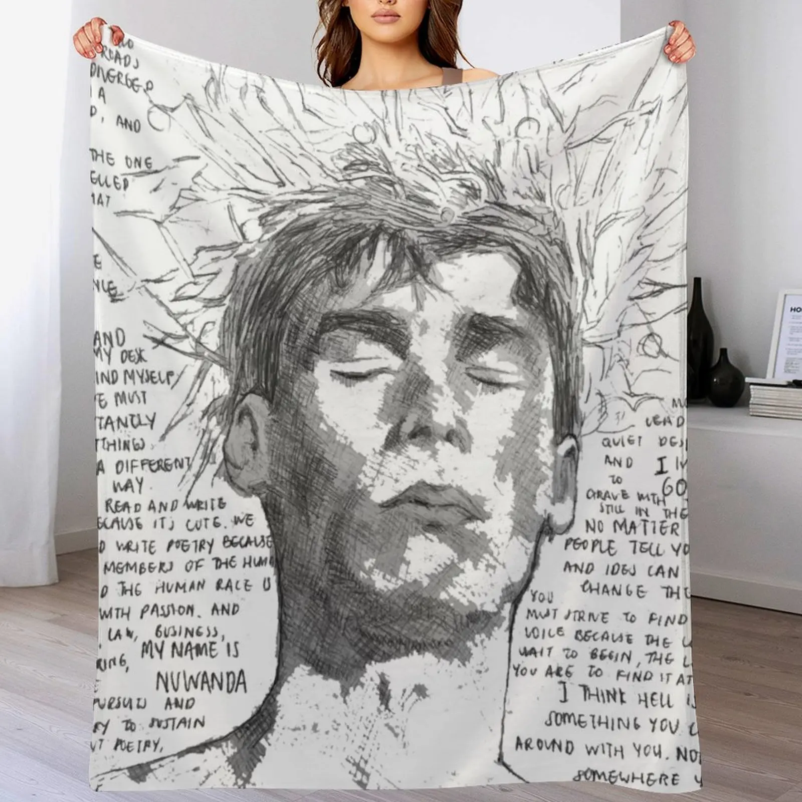 

I was good Throw Blanket Thins Tourist Picnic Custom Blankets