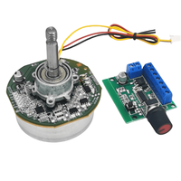 MINEBEA Japan 24V 40W External Rotor Brushless Motor with CLK Speed Control for DC Fan Variable Frequency Application