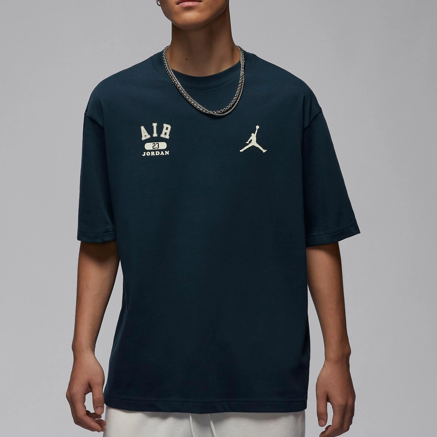 

Nike genuine JORDAN Men's Moisture-Wicking Classic Short-Sleeve T-Shirt HQ1575-478