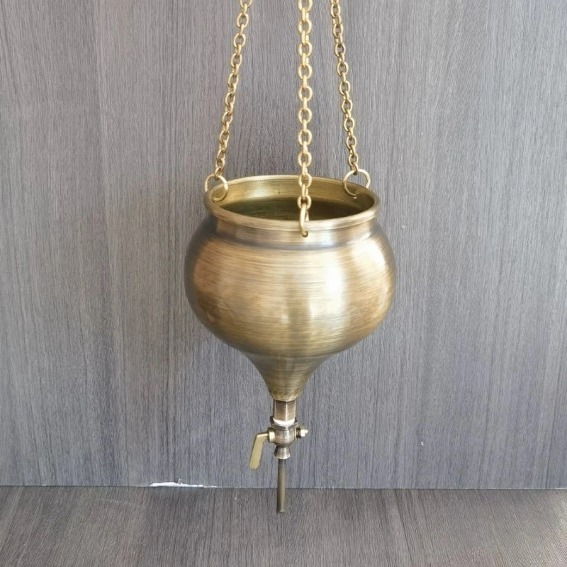 Pure copper oil dripper oils therapy and drip oil guide SPA oil therapy oils drip handmade retro handicrafts