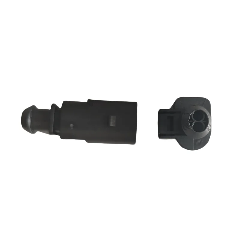 2 Pin ABS Sensor PlugMale & Female Connector Sensor Plug Kit For VW AUDI VAG 1J0973802 1J0973702 Automotive Connector