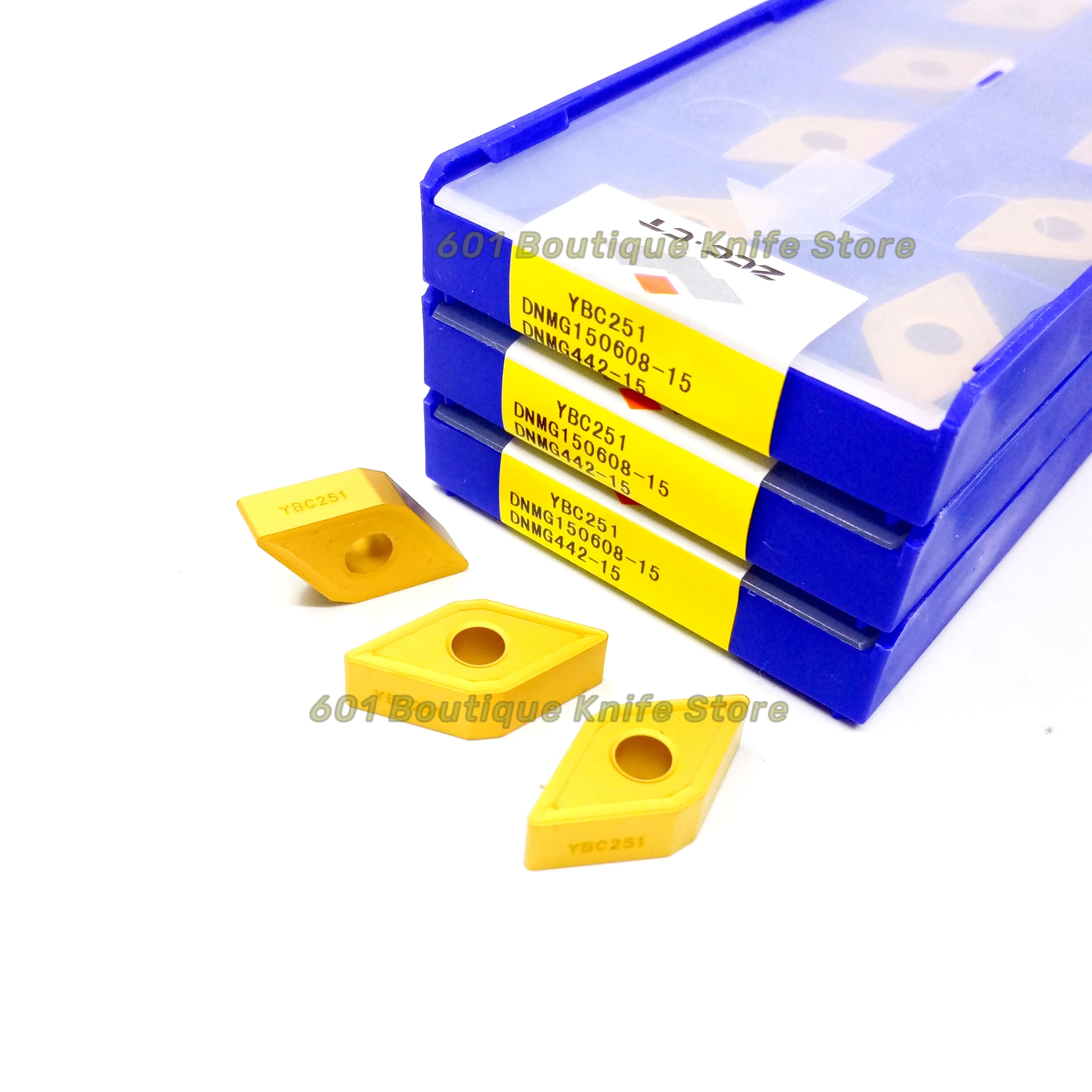 

10pcs ZCCCT turning tool insert DNMG150608-15 YBC151 ZCC CT lathe tools YBD151 DNMG 150608 15 cutter cnc inserts DNMG150608-15