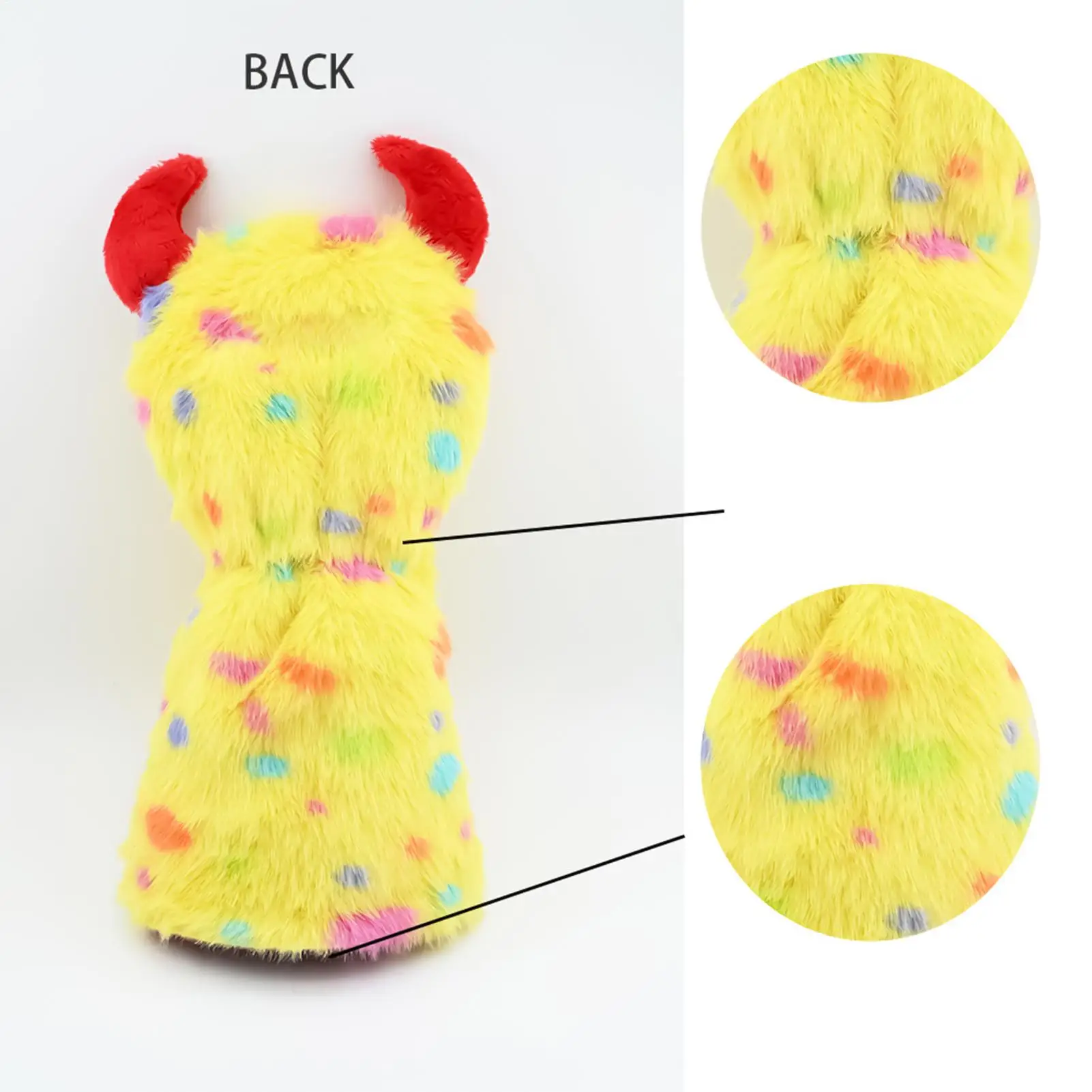 

Golf Club Head Cover Soft Funny Protective Headcover Driver Covers For Golf Clubs For Outdoor Sports Course Driving Practice