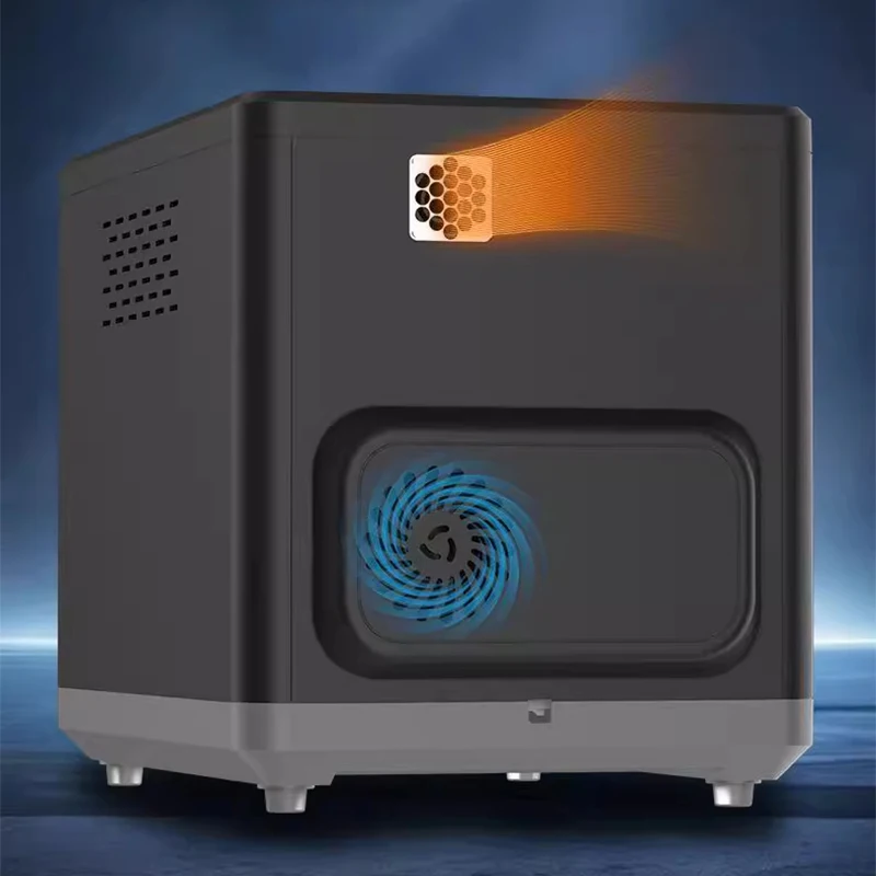 Fully Automatic Drum Coffee Bean Roaster Electric Heating Small-Scale Chestnut, Soybean, and Peanut Drying Machine