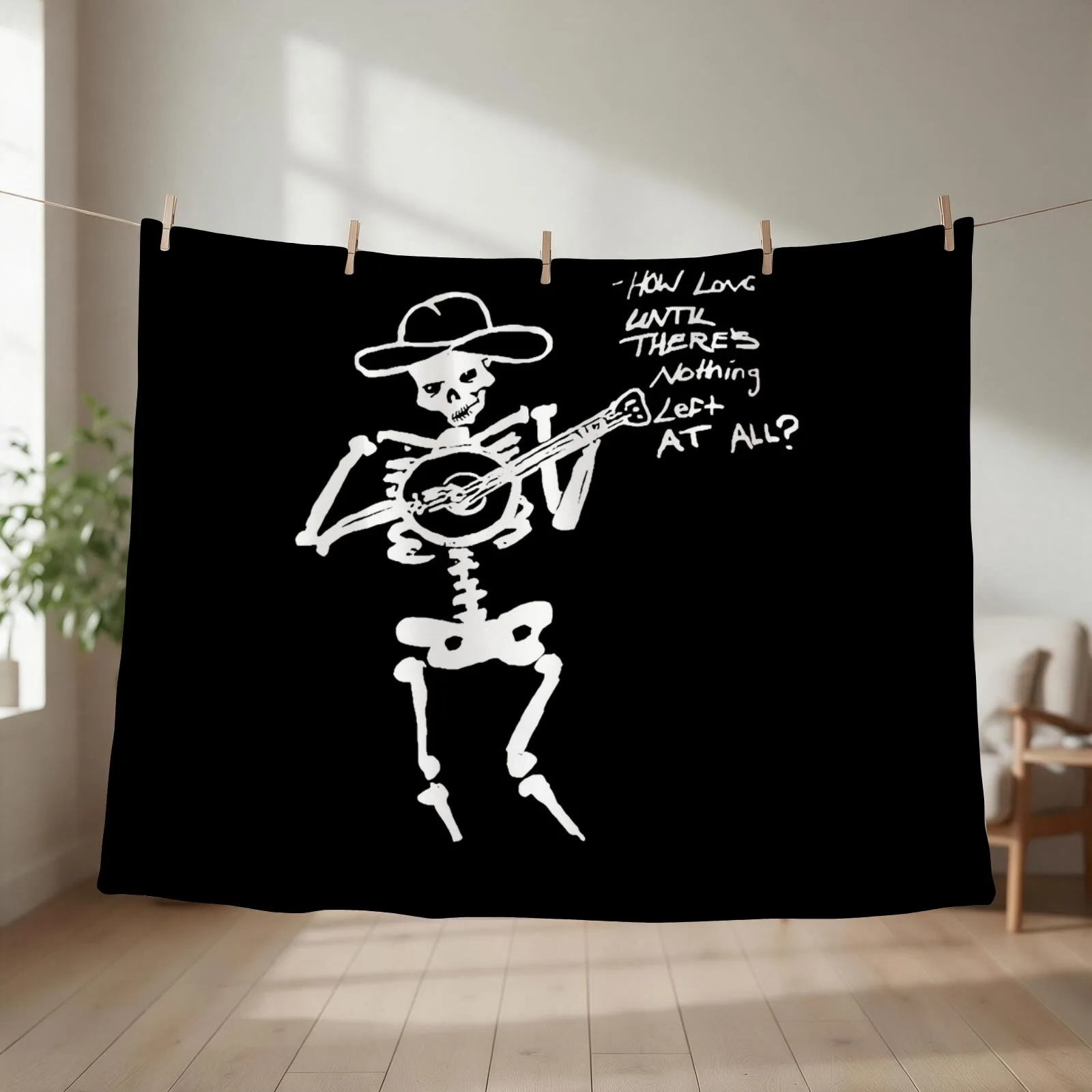 Mens Funny Billy Strings Have You Heard Throw Blanket couch cozy soft plush fuzzy picnic outdoor blanket