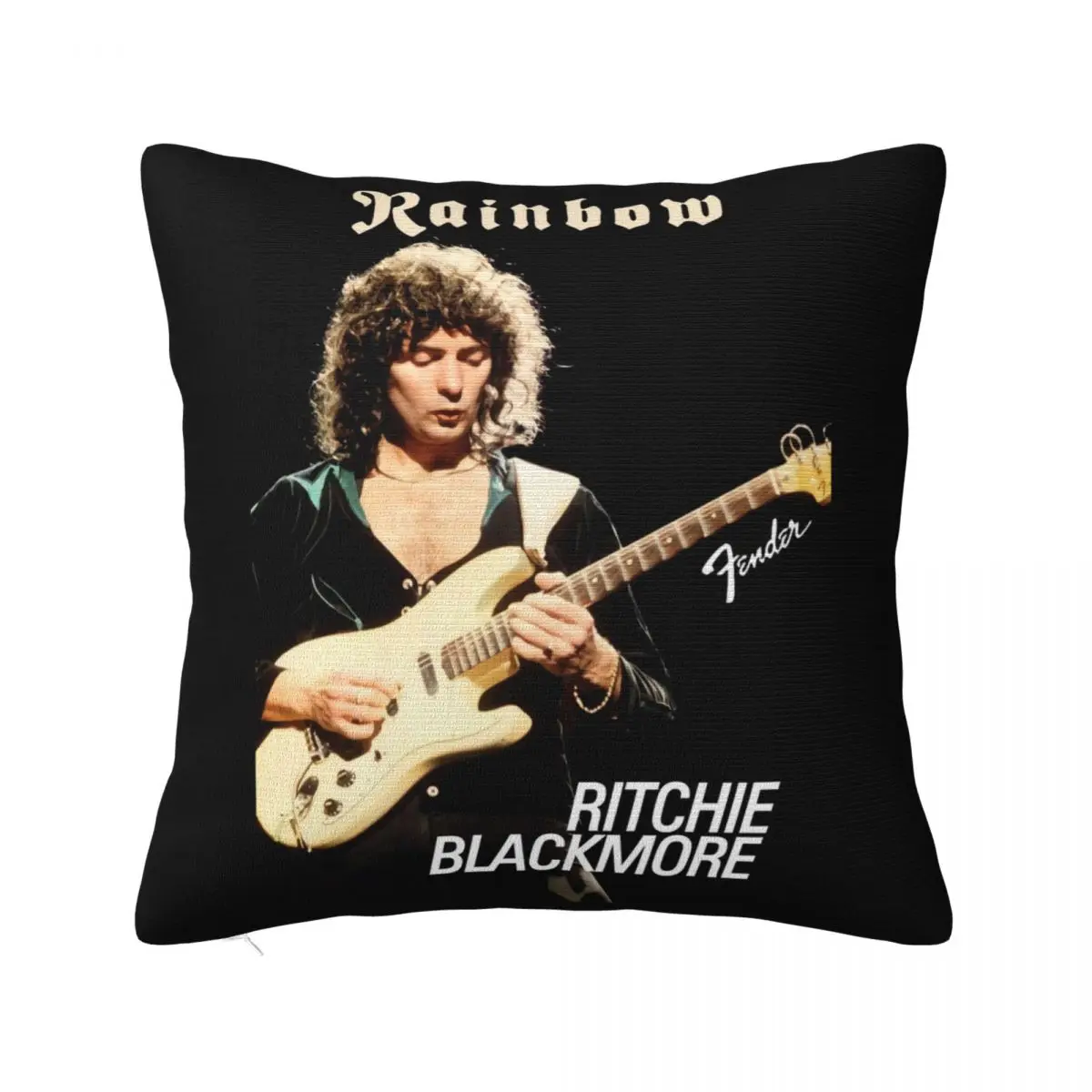 Ritchie Blackmore Deep Purple Rainbow Guitarist T- Streetwear Solid Color Customized Pattern Holiday Adults Pillow Case