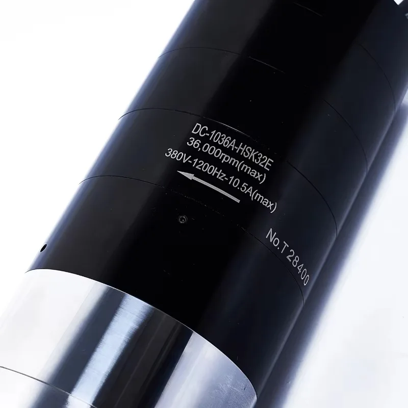 وحدة محرك المغزل DECI ATC الكهربائية 3.5KW 36000RPM 1.9NM HSK32E ER20 PNP 380V لشركة طحن النقش المغزل المخرطة