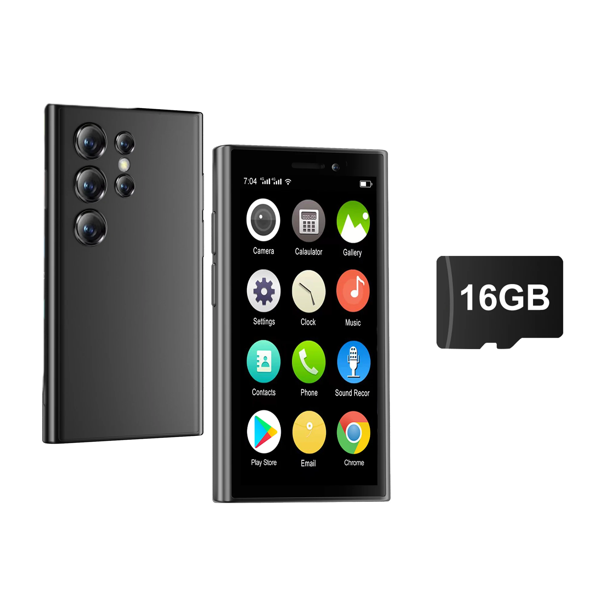 SERVO S26 Android Mini Smartphone 3G WCDMA 2G RAM 16GB ROM Speelwinkel WhatsAPP WiFi Hotspot 3.0 "Dual SIM Kleine slimme mobiele telefoons