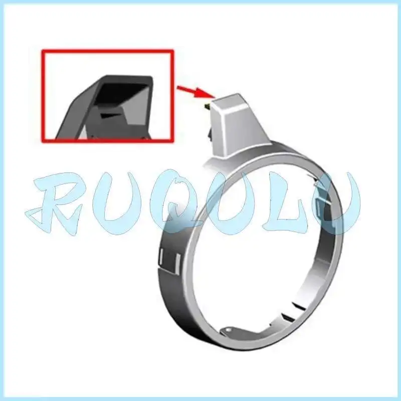 

Zt350-gk Headlight Cover (bright Silver) 4044302-002005 For Zontes